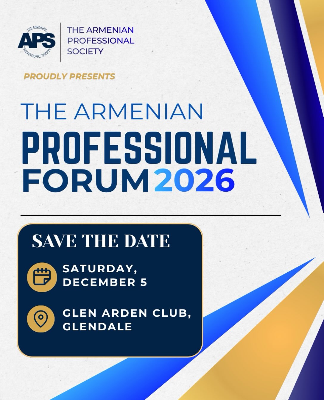 The Armenian Professional Forum 2026