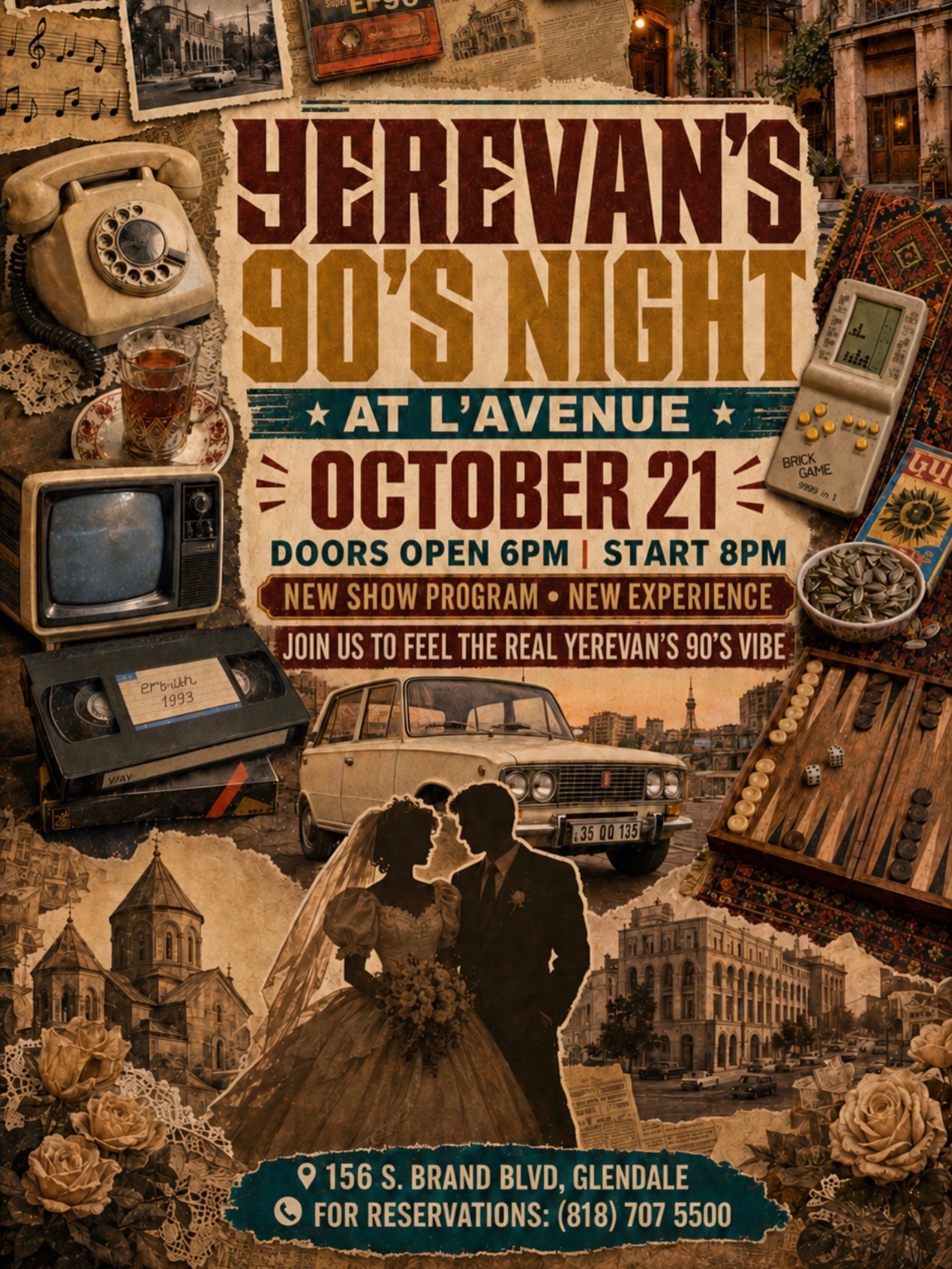 Yerevan's 90's Night