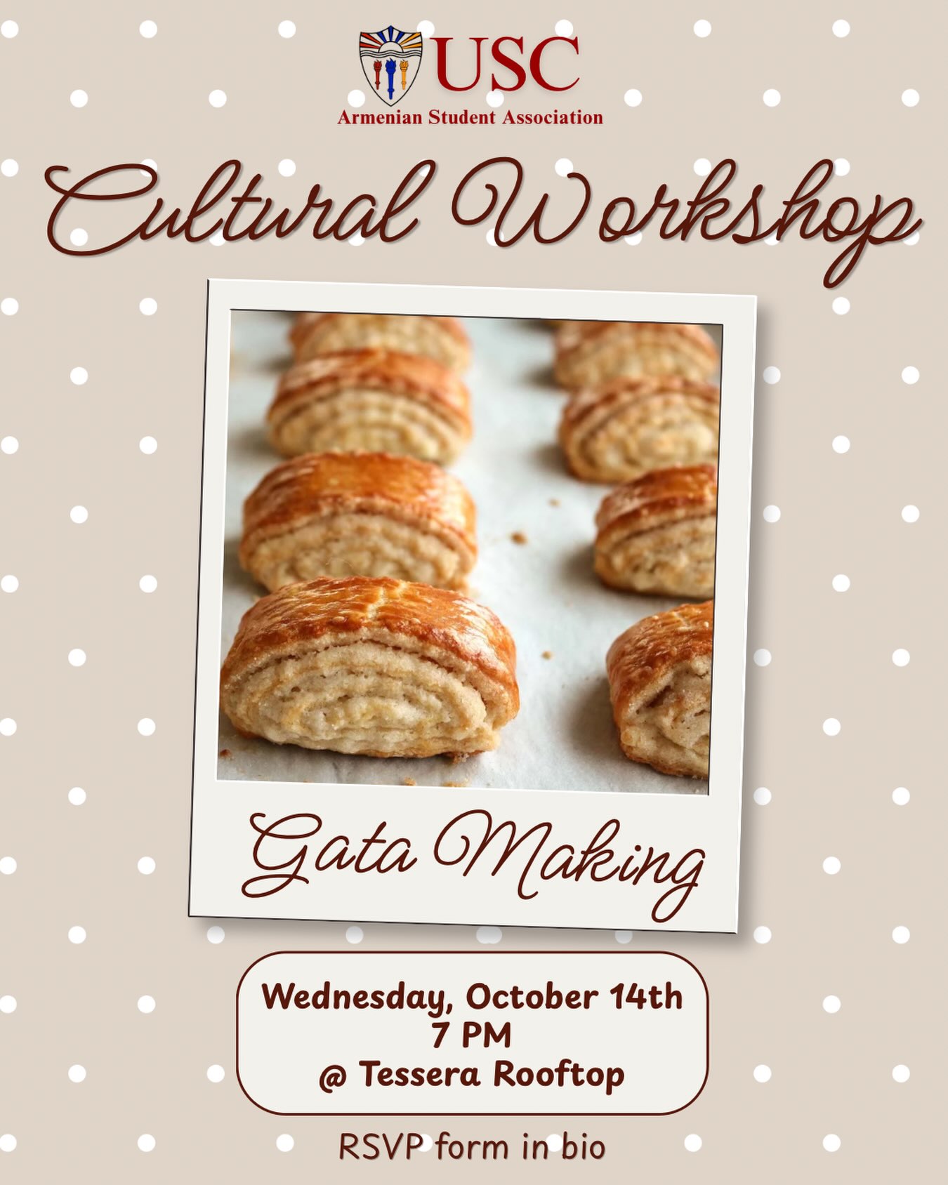 Cultural Workshop: Gata Making