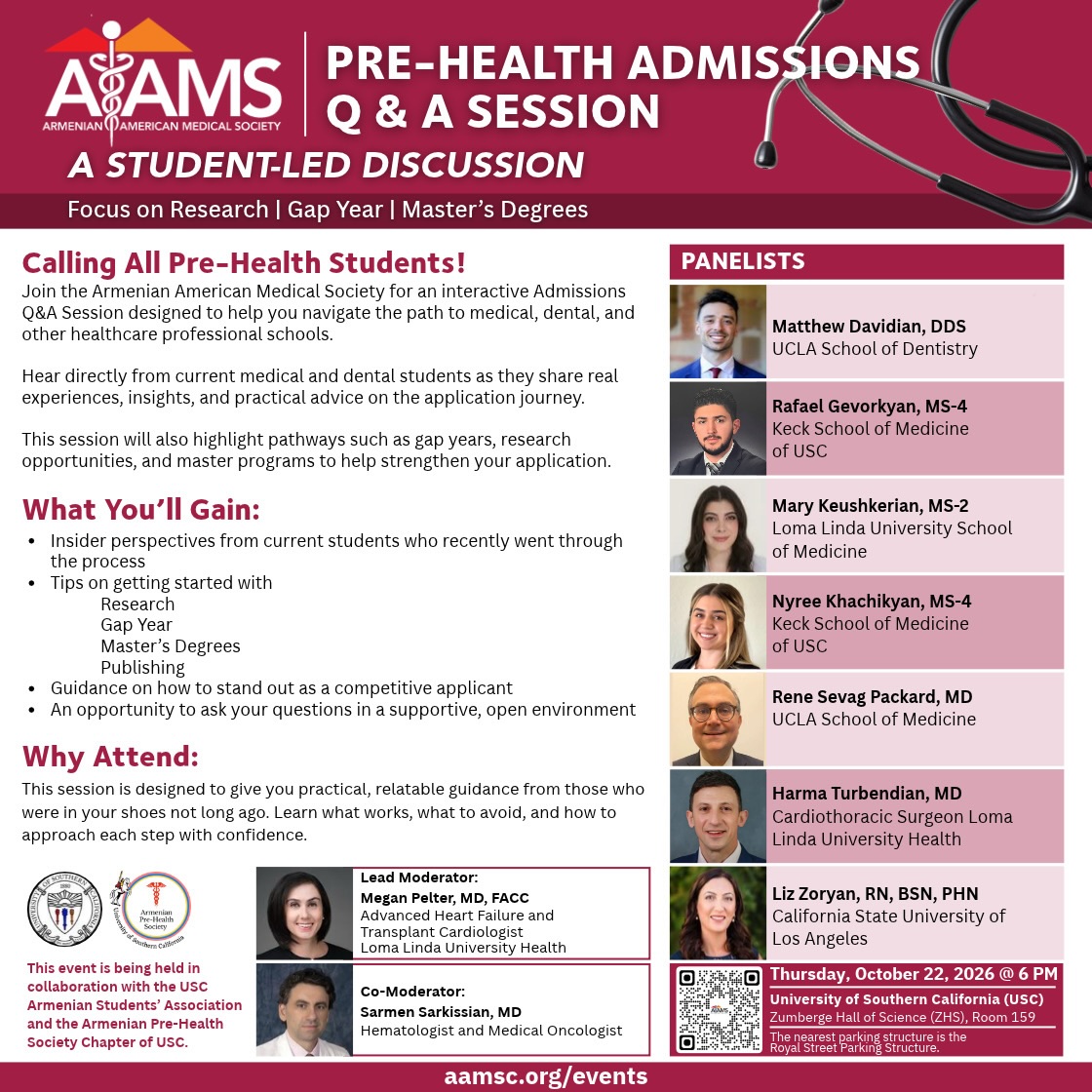 Pre-Health Admissions Q&A Session
