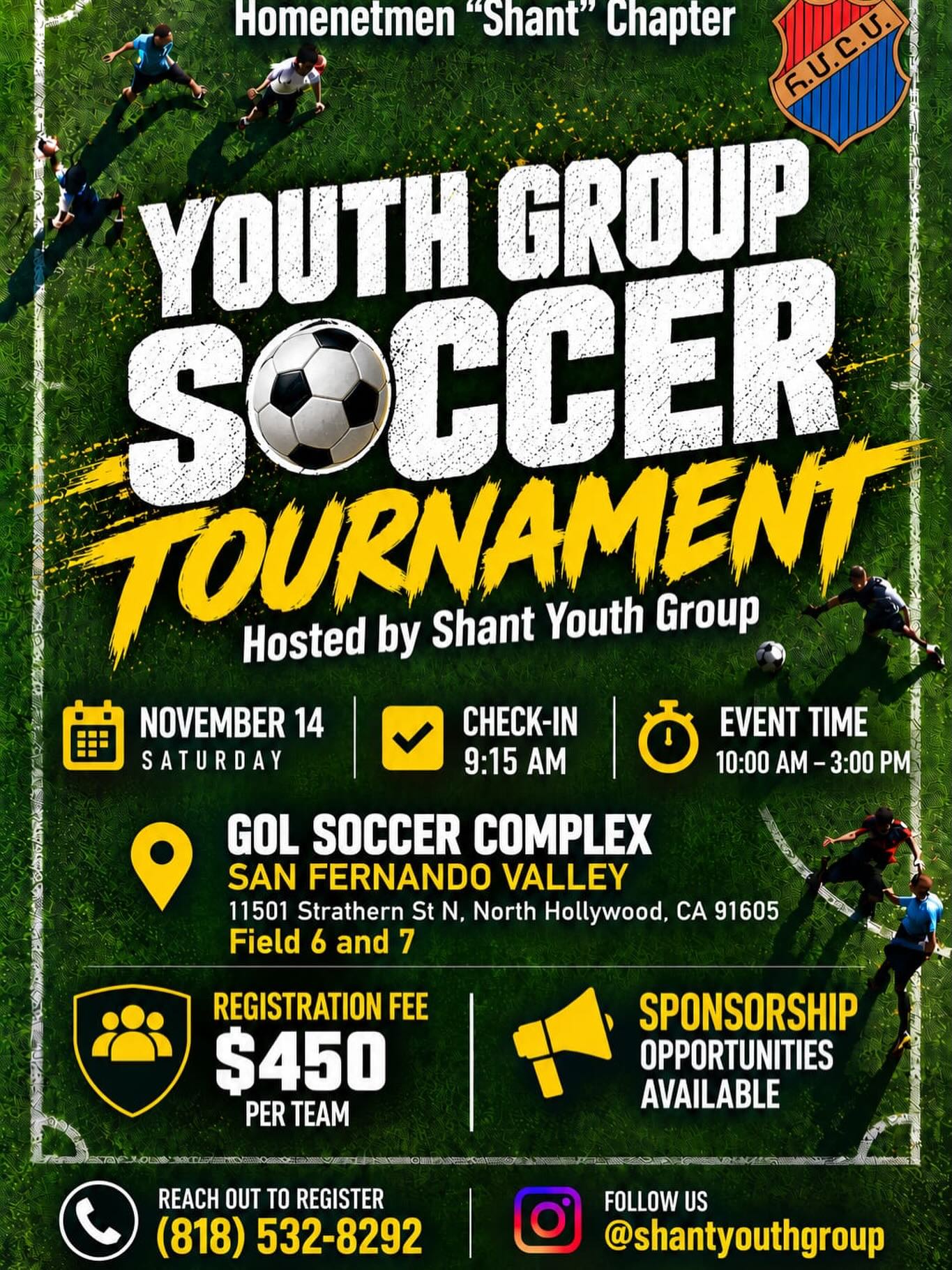 Youth Group Soccer Tournament