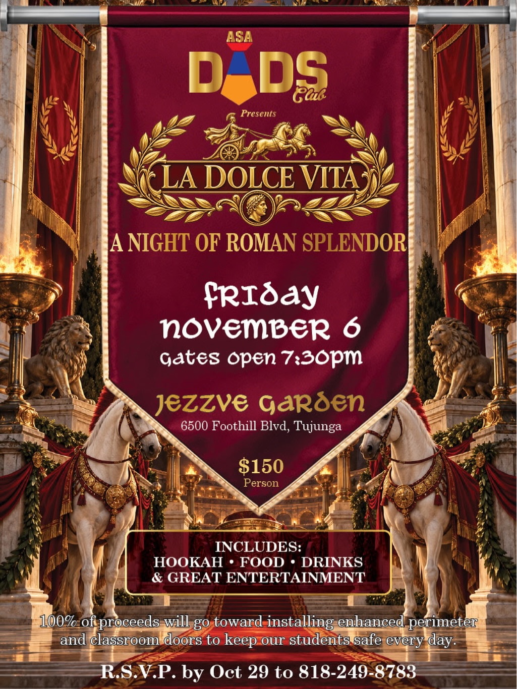La Dolce Vita – A Night of Roman Splendor