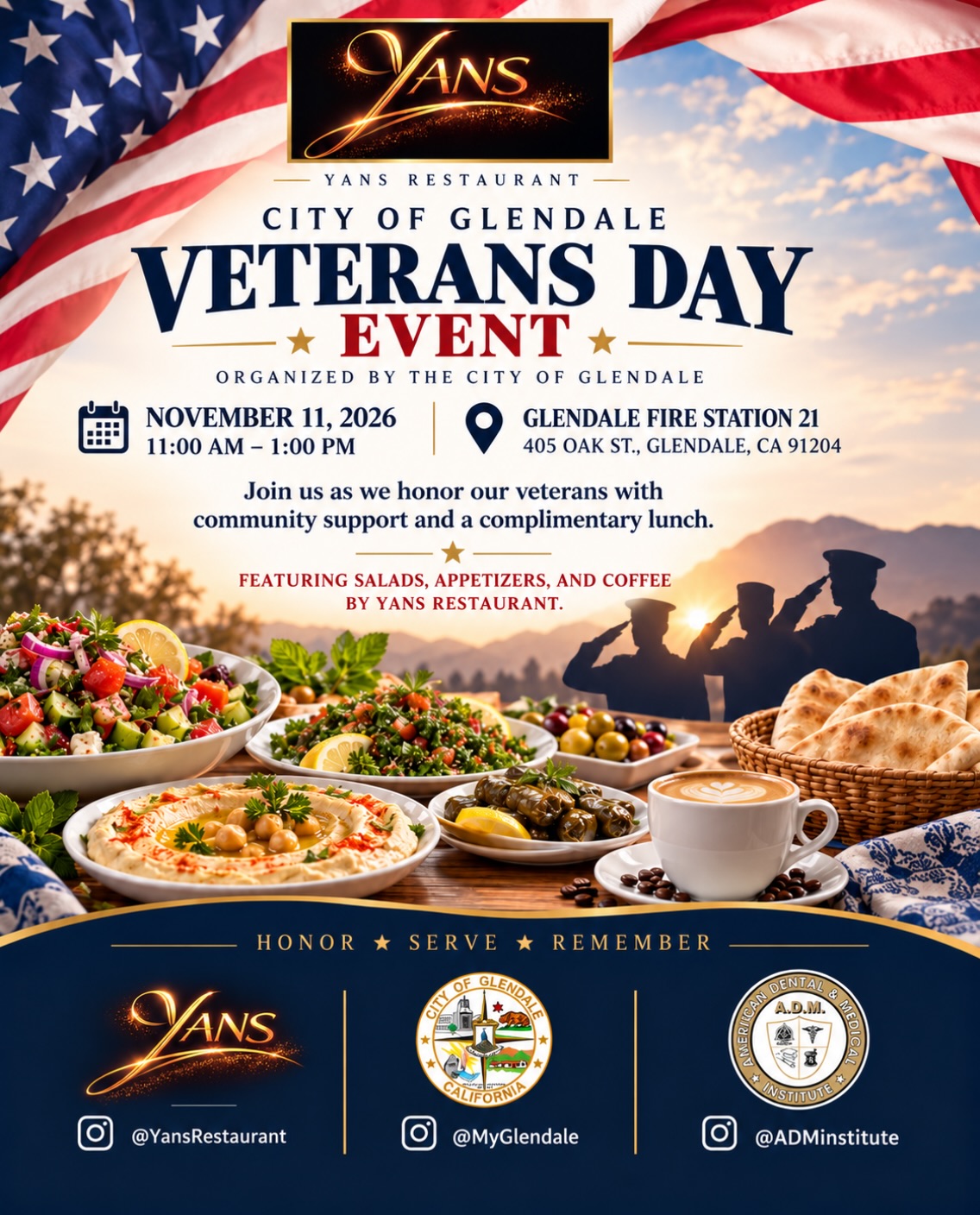 City of Glendale Veterans Day Event